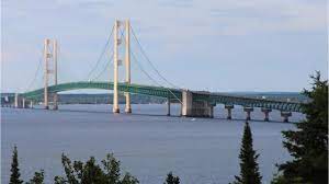 It's total length is 5 miles or 26,372 feet. It S The Mackinac Bridge S 60th Birthday How Long Can It Last
