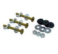 Brass Tank-to-Bowl Bolts (3 Bolt Set) - Wal-Rich Corporation