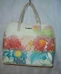 Check spelling or type a new query. Desigual Sac 3 En 1 En Simili Cuir Multicolore Imprime Floral Blanc Creme Cloute Ebay