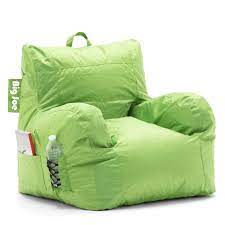 4 bean bag chair guide part ii: Big Joe Dorm Bean Bag Chair Spicy Lime Green Smartmax Fabric Walmart Com Walmart Com