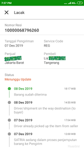 Paket Belum Sampai Tapi Status Sudah Diterima Anteraja Tokopedia