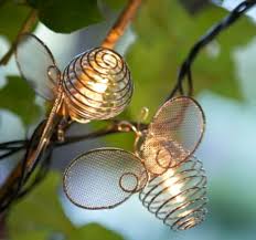 Outdoor Ambience Strings Of Light Bee Decor Bee Inspired Bee Crafts