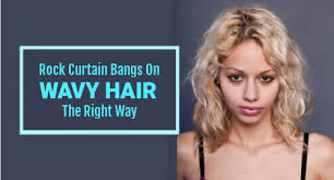 You want to cut your hair at an angle. Curtain Bangs Wavy Hair Expectation Vs Reality