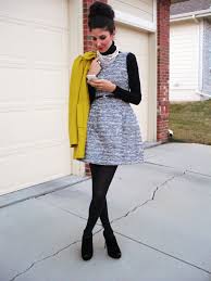 Back In The Day Shirt Under Dress Classy Work Outfits Winter Dress Outfits