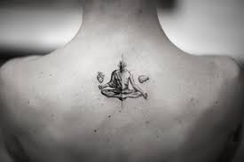 Balance Meditation Tattoo By Alessandro Capozzi In Aureo Roma Tattoo Gallery Single Needle Tattoo Balance Tattoo Tattoos Gallery