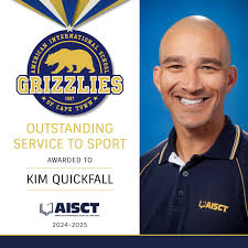 🌟We recognise Kim Quickfall's Outstanding Contribution to AISCT Sport  2025, which has significantly impacted the entire AISCT community.  Congratulations.🌟 #OutstandingContribution #Sportsmanship #gogrizzlies  #itsagreatdaytobeagrizzly