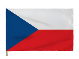 Jak widać górny pas ma barwę białą, pas dolny barwę czerwoną, zaś trójkąt jest koloru niebieskiego.ten wzór flagi obowiązuje od 1993. Flaga Czechy 110x70 Czech Ue Mocna Premium Erli Pl