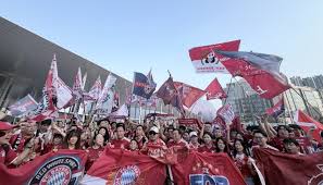 Bayern Munich fans turn Kai Tak red ahead of Football Summit clash with Aston Villa