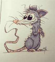 Inside The Mind Of Nanobit Day 18 A Cute Possum Art Artwork Draw We can draw anything under the sun but for now let us take a look on how to draw cartoon people. a cute possum art artwork draw