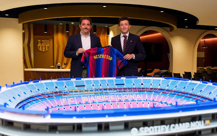 Nespresso, Café Oficial del Espai Barça