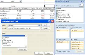 Use this method if the blanks are in the values area of the pivot table. Excel Pivot Tables Insert Calculated Fields Calculated Items Create Formulas