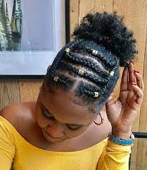 25 Beautiful Natural Hairstyles You Can Wear Anywhere Natural Braided Hairstyles Natural Hair Styles Easy Natural Hair Styles For Black Women