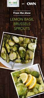 Easy Side Dish For Dinners Or Potlucks From Start To Finish Laila Ali S Brussels Sprouts Recipe Only Takes 1 Side Dishes Easy Brussel Sprouts Yummy Side Dish