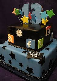 Boys 13th Birthday Cakes Birthday Cakes Pinterest 13th Birthday Cake For Girls Birthday Cake Girls 13 Birthday Cake