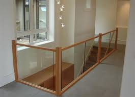Glass Banister With Wood Exactly What I Want Sorry Need Glass Railing Stairs Interior Railings Stairs Design