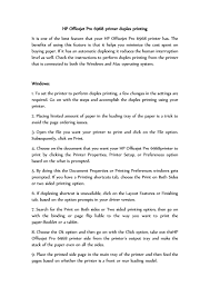 I tried all the listed steps and still not able to print except when i ran the hp print and scan doctor; Hp Officejet Pro 6968 Printer Duplex Printing By Williamchris Issuu