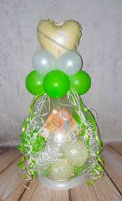 Das geschenk ihrer wahl wird in einem luftballon verpackt (das geschenk darf nicht größer als 12 cm in der breite und natürlich nicht scharf sein). Ballon Paradies Zeulenroda Geschenk Im Ballon Verpackt Apfelgrun Weiss Yvory Hochzeit