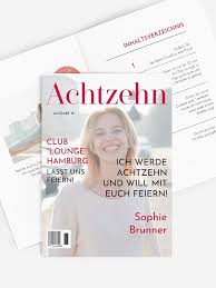 Maybe you would like to learn more about one of these? Einladung 18 Geburtstag Titelseite