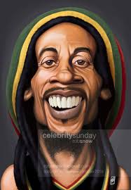 Celebrity Sunday Bob Marley On Behance Bob Marley Art Celebrity Caricatures Rasta Art