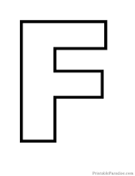 Printable Letters Print Outline Bubble Letters