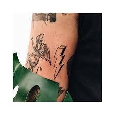 Maybe you would like to learn more about one of these? Little 3d Lightning Bolt Tattoo Tattoogrid Net