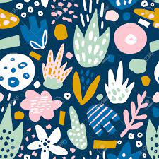 When you really want to go all out with your look, funky patterned tights are a fantastic way to do it. Floral Seamless Pattern With Funky Flowers Creative Surface Design Vector Background Royalty Free Cliparts Vectors And Stock Illustration Image 84671728