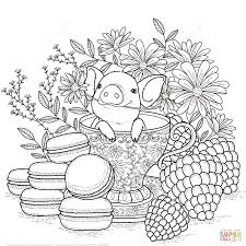 Download and print these printable teapot coloring pages for free. Teacup Coloring Page Coloring Home