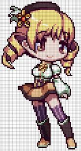 8 Glorious Manga Cosplay In Paris And Ideas Pixel Art Grid Pixel Art Pattern Anime Pixel Art
