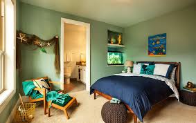 This is one elephant in the room you want people to see! Nautical Kids Room Cottage Boy S Room Sherwin Williams Interesting Aqua Garrison Hullinger Interior Design