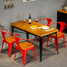 Metal restaurant table and chairs. Vivan Interio Commercial Restaurant Metal Dining Table And Metal Chairs For Sale Vivaninterio