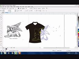 Bisa di download secara gratis. Cara Memasukan Objek Gambar Ke Dalam Desain Kaos Dengan Coreldraw Youtube