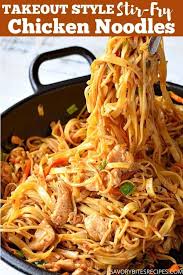 Make This Spicy Chicken Noodle Stir Fry Recipe Chicken Stir Fry With Noodles Spicy Chicken Noodles Recipes