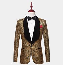 Black And Gold Paisley Vest Black Gold Paisley Tuxedo Jacket In 2020 Tuxedo Jacket Black Wedding Suit Groom Modern Tuxedo