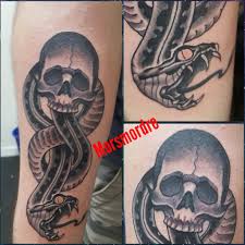 Omicron Persei 8 On Twitter Morsmordre Tattoo De La Marca Tenebrosa De Los Mortifagos De Harry Potter Https T Co V6qvuvmcqp Twitter