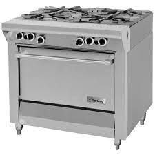 Shop gas oven ranges for your restaurant or commercial kitchen at abestkitchen. Garland M44r Master Series Natural Gas 4 Burner 34 Range With Standard Oven 180 000 Btu