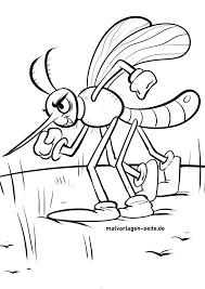 Malvorlage Mucke Insekten Kostenlose Ausmalbilder