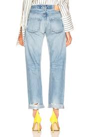 Shop Moussy Vintage Blue Steele Straight In