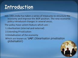 Liberalisation Privatisation Globalisation Ppt Download