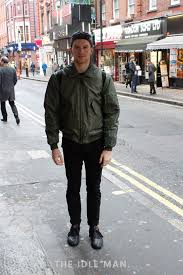 Army Green At The Idle Man Mens Street Style Army Green Bomber Green Bomber Jacket