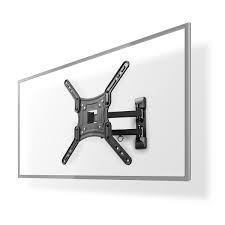 Read customer reviews & find best sellers. Full Motion Tv Wall Mount 23 55 Maximum Supported Screen Weight 30 Kg Tiltable Rotatable Minimum Wall Distance 70 Mm Maximum Wall Distance 400 Mm 3 Pivot Points Abs Steel Black Nedis