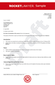 Maybe you would like to learn more about one of these? Force Majeure Contract Termination Letter Uk Template