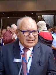 Mr President Donald Trump that guy there is sinking his country PNG in the  Pacific ocean and showing clean face to you.