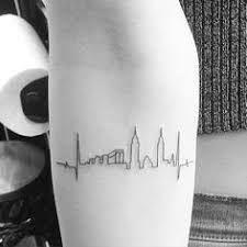 You can't your own birth state represented in a similar way. 50 Best Skyline Tattoo Ideas Skyline Tattoo Tattoos Tattoo Designs