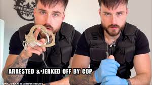 Arrested & jerked off by cop