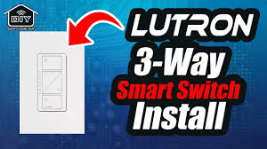 How to install a dimmer switch. Diy 3 Way Switch Lutron Caseta Wireless Dimmer Install With No Neutral Wire Or Traveller Wire Youtube