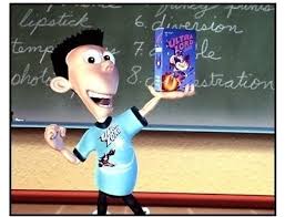 Boy genius, potter is referenced trice, once when jimmy is watching a reel of movies rapidly (where hagrid says you're a wizard, harry) and later in the filming for jimmy's movie, as jimmy plays a parody of harry, called terry bladder. Jimmy Neutron