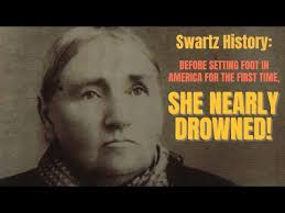 Upon arrival to America, she almost drowned!