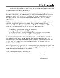 I can effectively utilize my skills and implement standard practices in qualitative. Software Testing Cover Letter Examples Myperfectresume