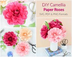 Download Paper Flower Cricut Template Torte