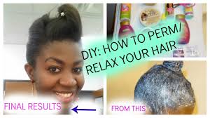 First of all, if that was the case people wouldn't need relaxers every two months. Diy How To Perm Relax Natural Hair Or New Growth Ft Dark And Lovely Christ Bella Youtube